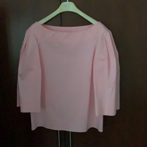 Oscar de la Renta Pink Blouse Size 6